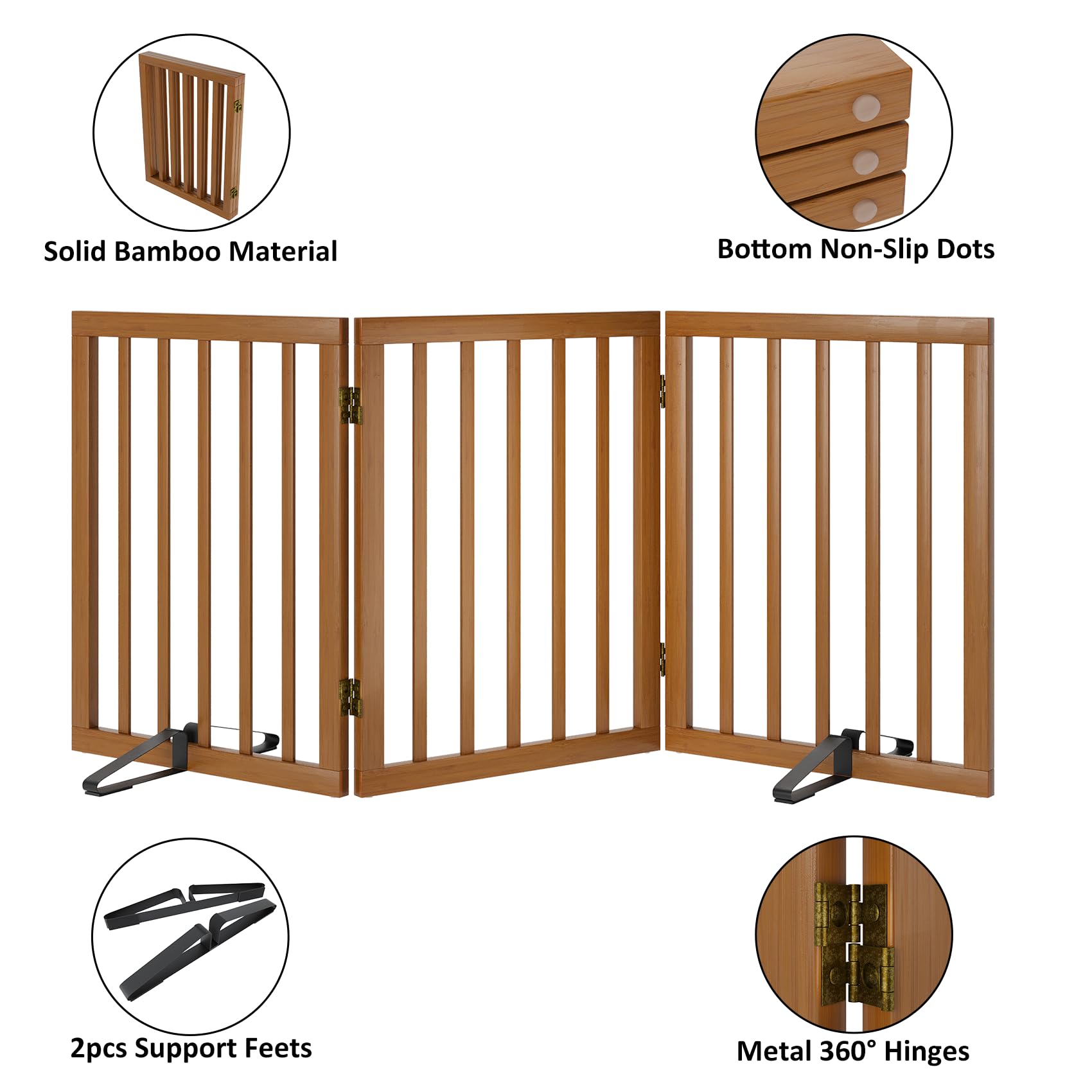Mino Kesper blocks doorway while keeping your pet visible in a safe area.