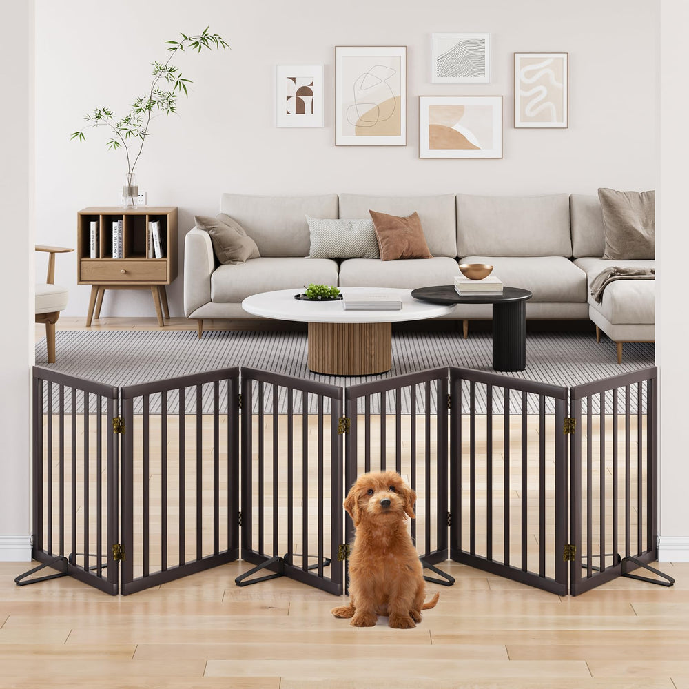 Mino Kesper dog gate doorway-use offers quick, no-drill doorway containment for pets