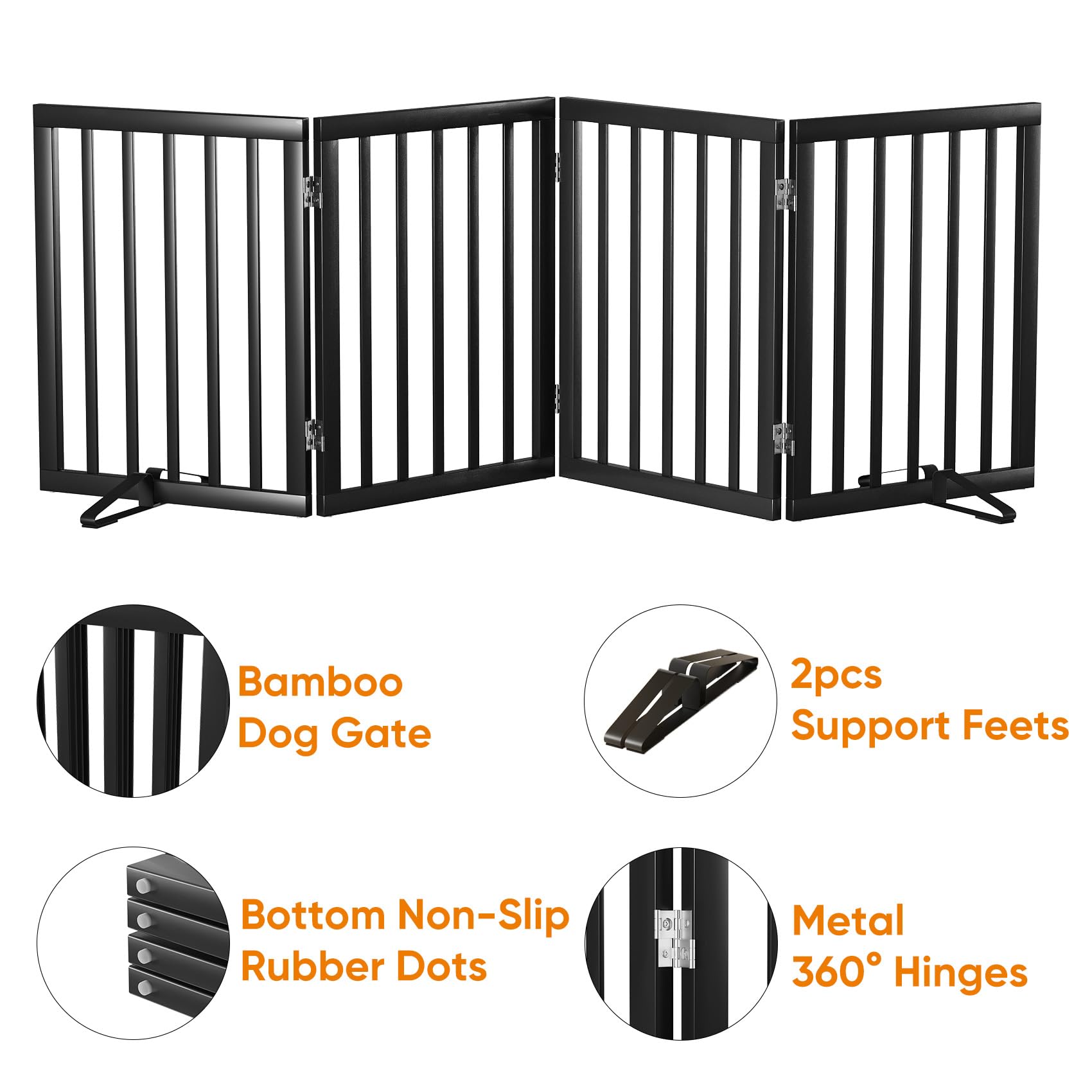 Mino Kesper dog gate standalone usage as room divider supports family areas safely.