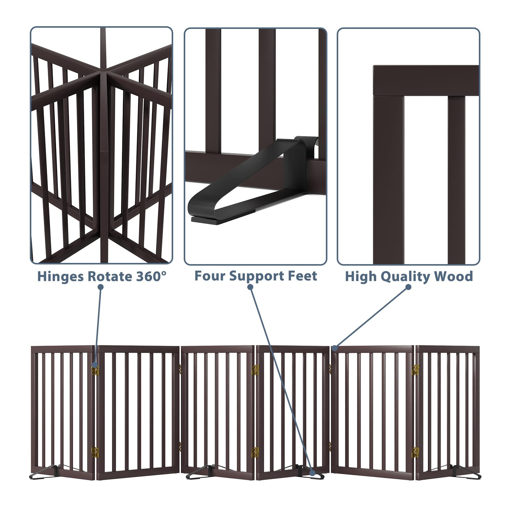 Mino Kesper expands to cover wide openings up to 110 inches for large spaces.