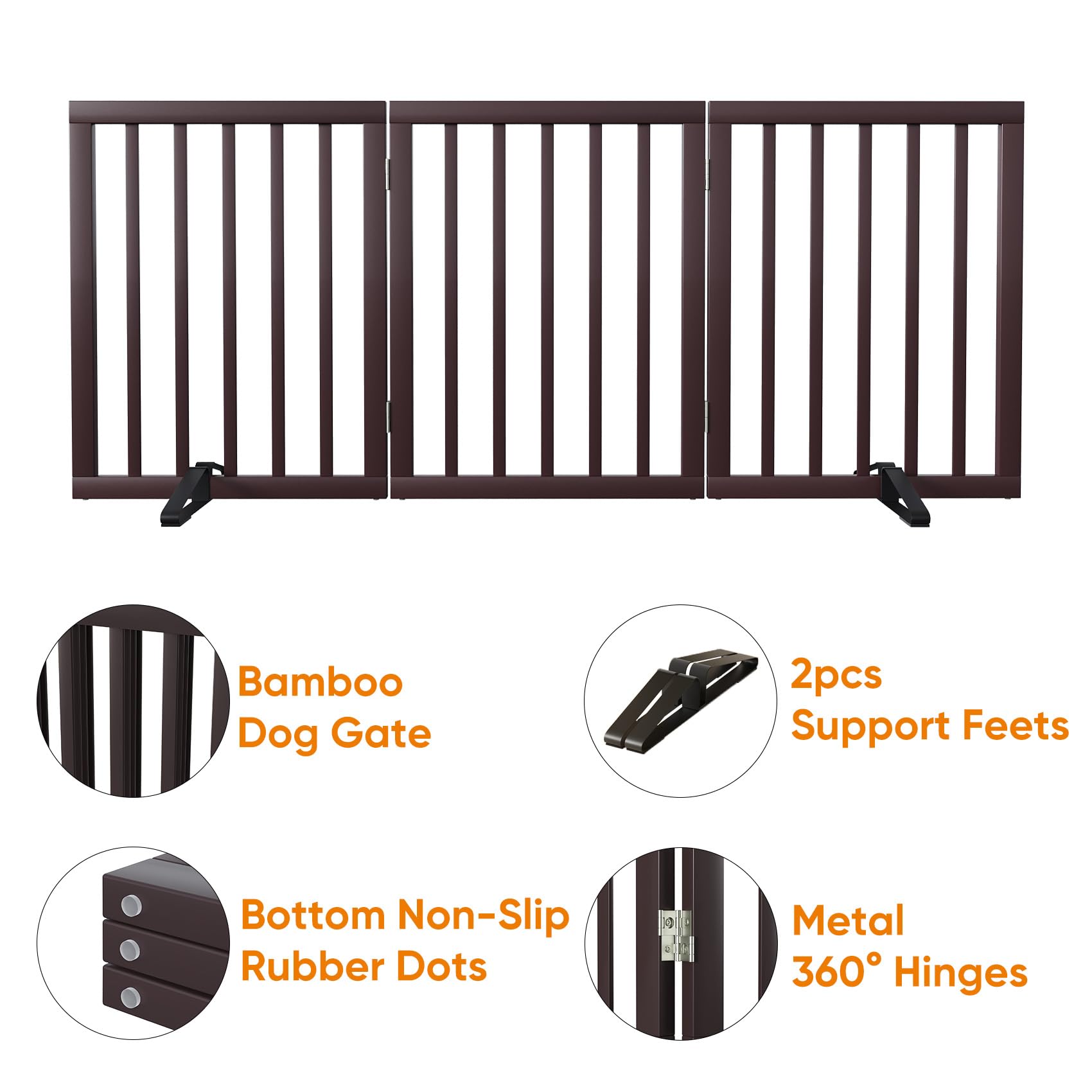Mino Kesper non-slip-dots, stable base prevents floor scratches.