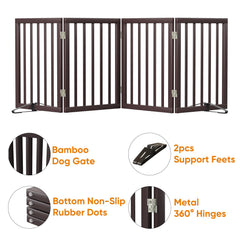Mino Kesper bamboo surface with non-slip feet offers stable indoor use.