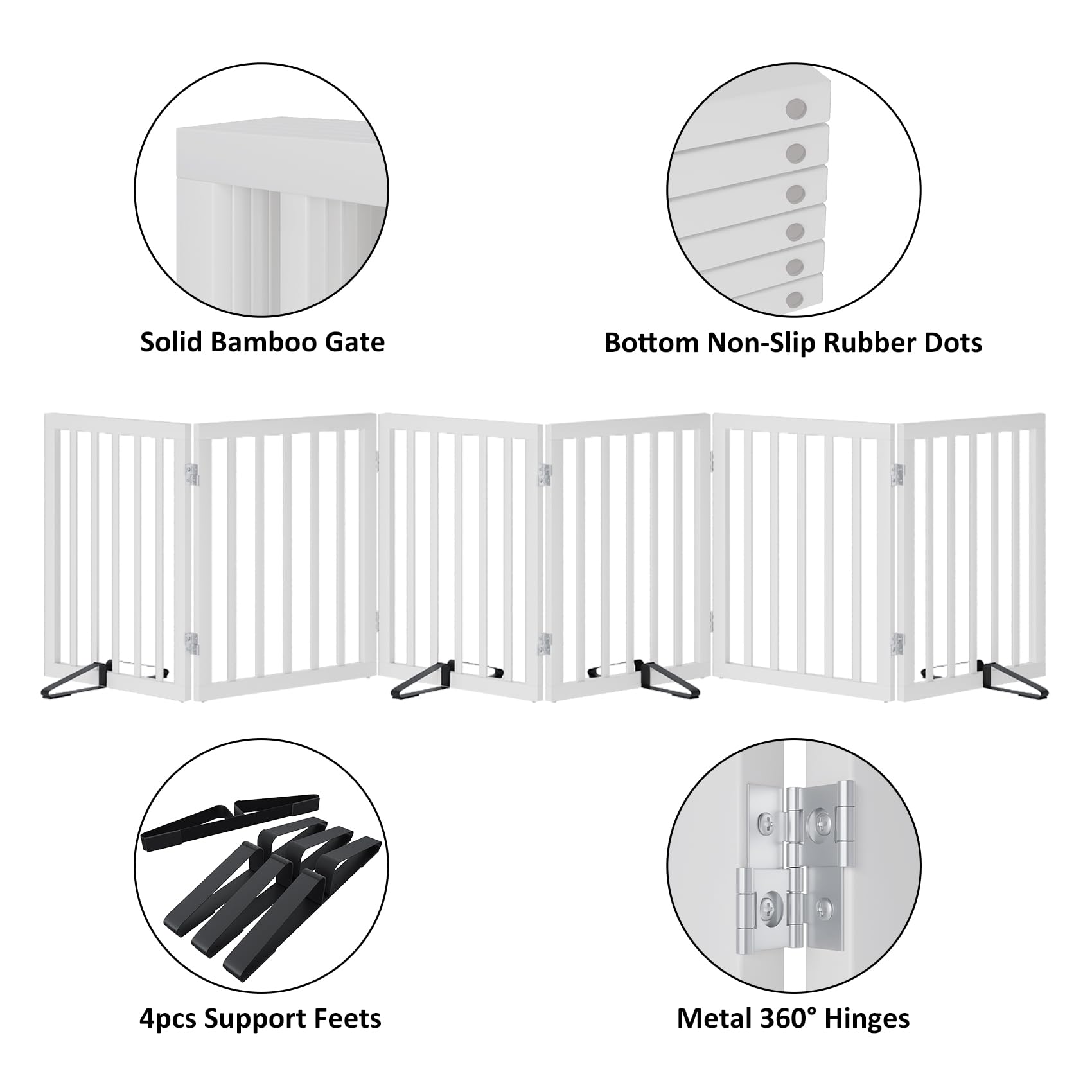 Mino Kesper doorways-blocking gate helps separate rooms without installation.