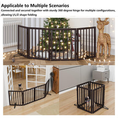 Mino Kesper freestanding gate remains stable in busy homes with doors open