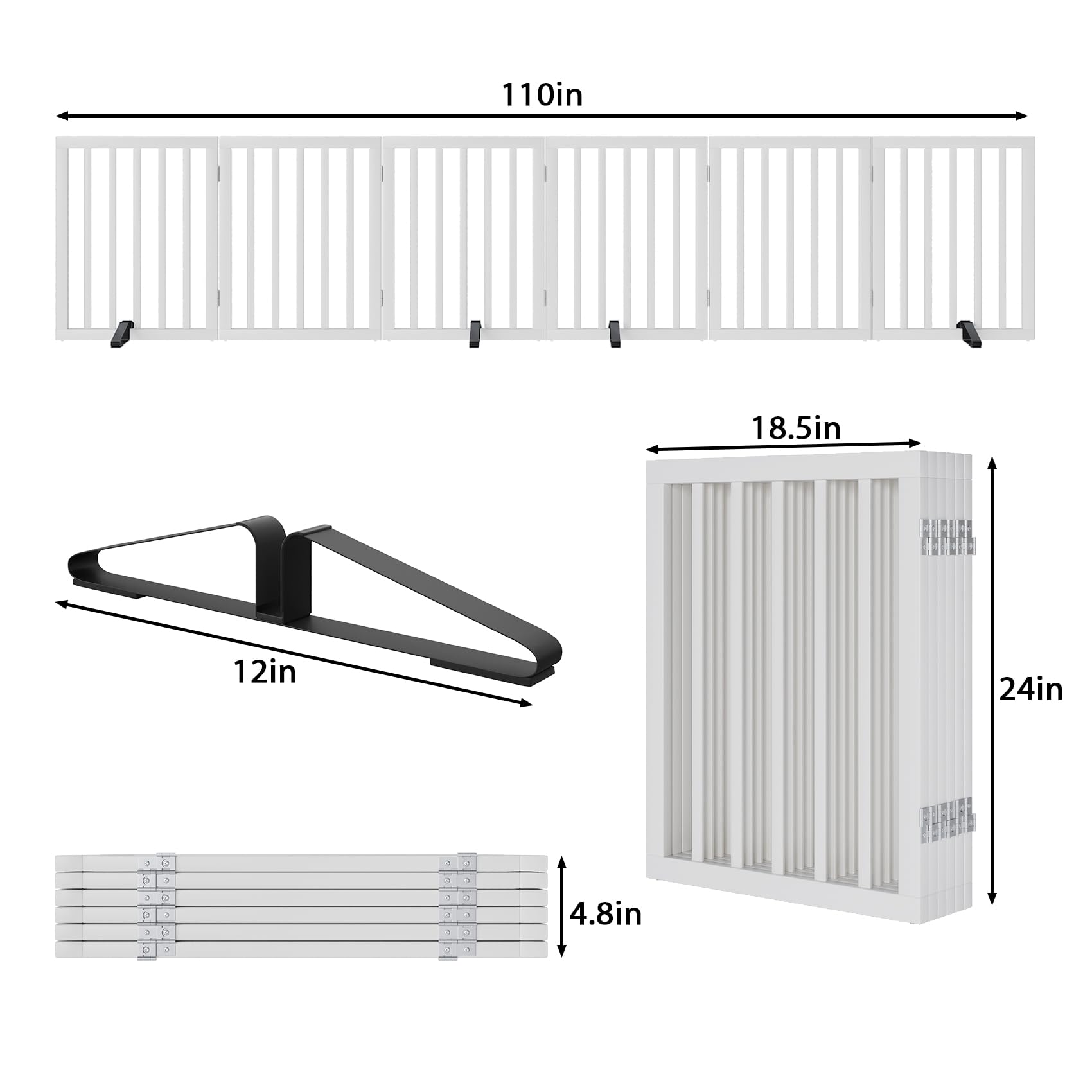 Mino Kesper indoor-stair usage gate offers versatile room division.