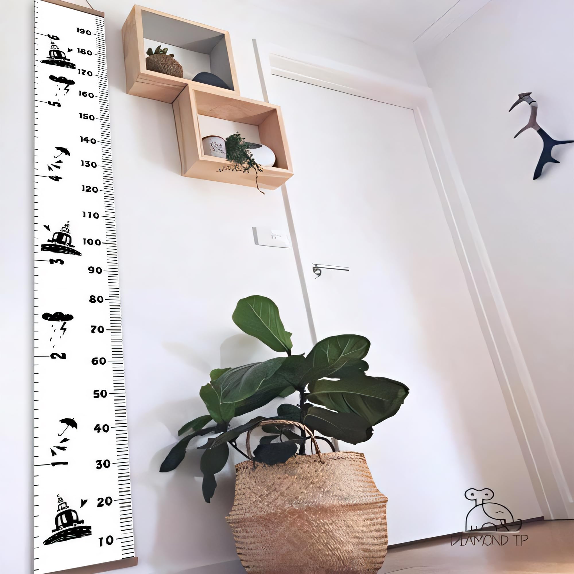MinoMia growth chart keeps memories as children grow taller.