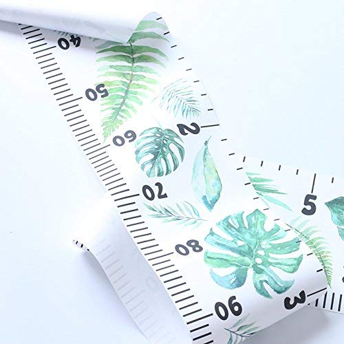 MinoMia growth chart rope-hanging setup shows easy installation and removal in nursery.