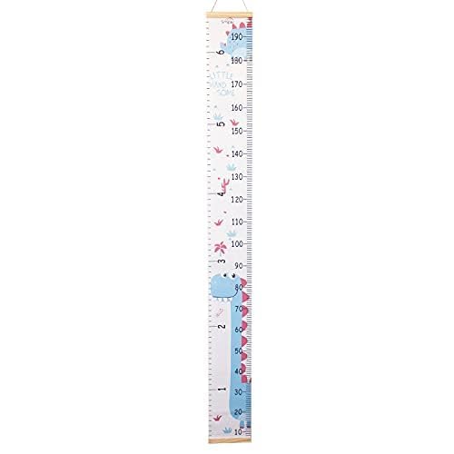 MinoMia growth chart full height with dual scale 0.2 ft to 6.5 ft.