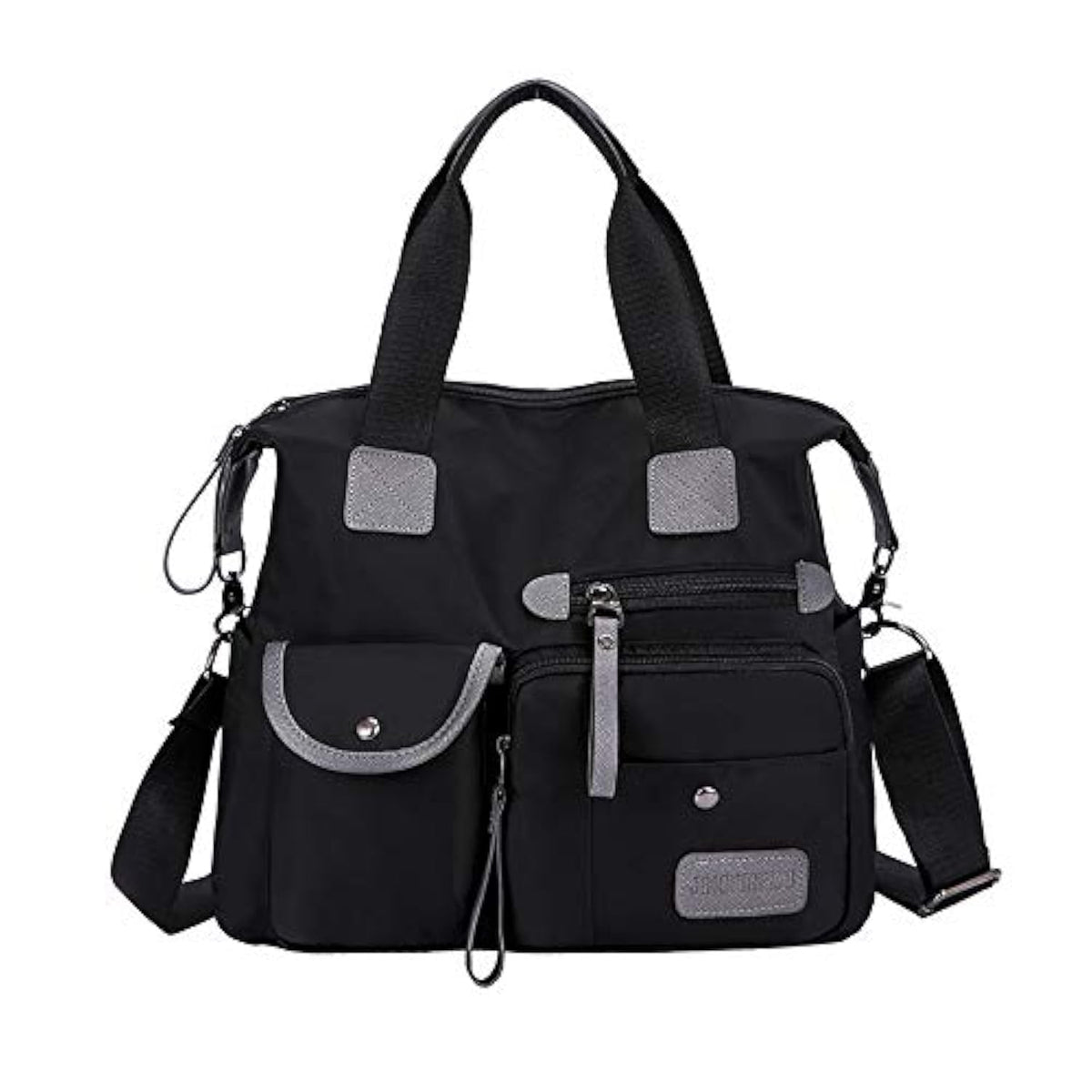 MINTEGRA Nylon Tote Bag shows waterproof material protecting essentials during daily commutes