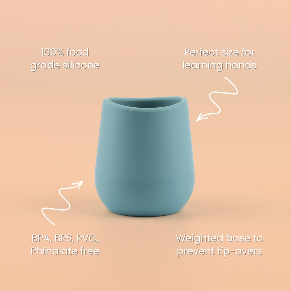 Mintlyfe silicone cup ideal for baby-led weaning exploration