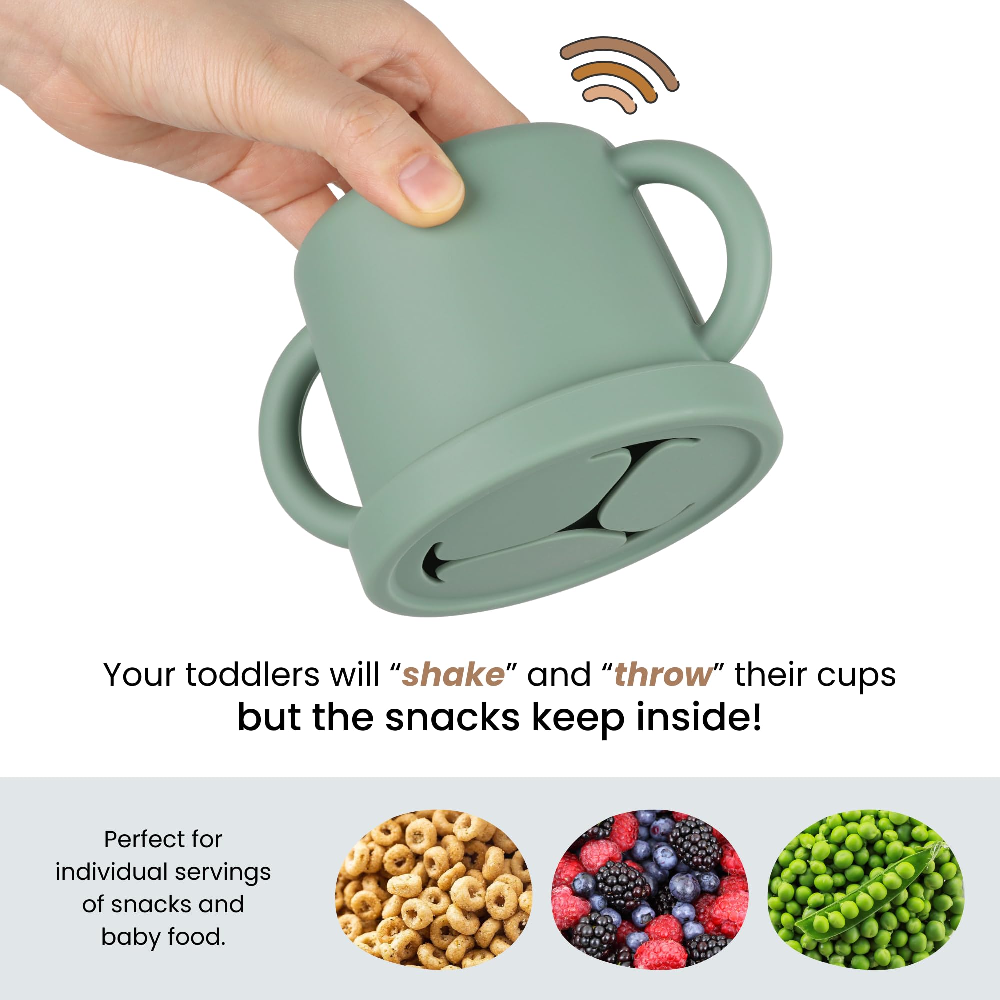 Mintlyfe snack cups blush-mauve pack displayed for stylish, kid-friendly lunch setups.