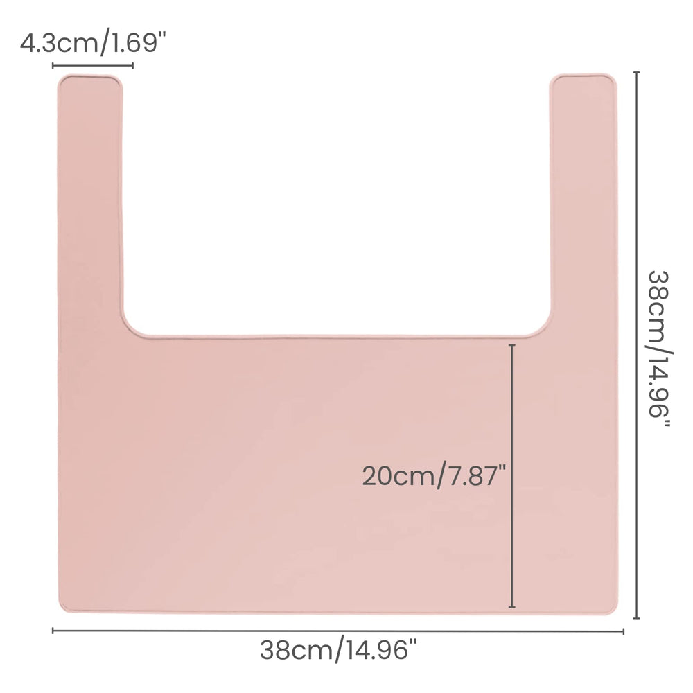 Mintlyfe toddler mealtime placemat setup for neat meals.