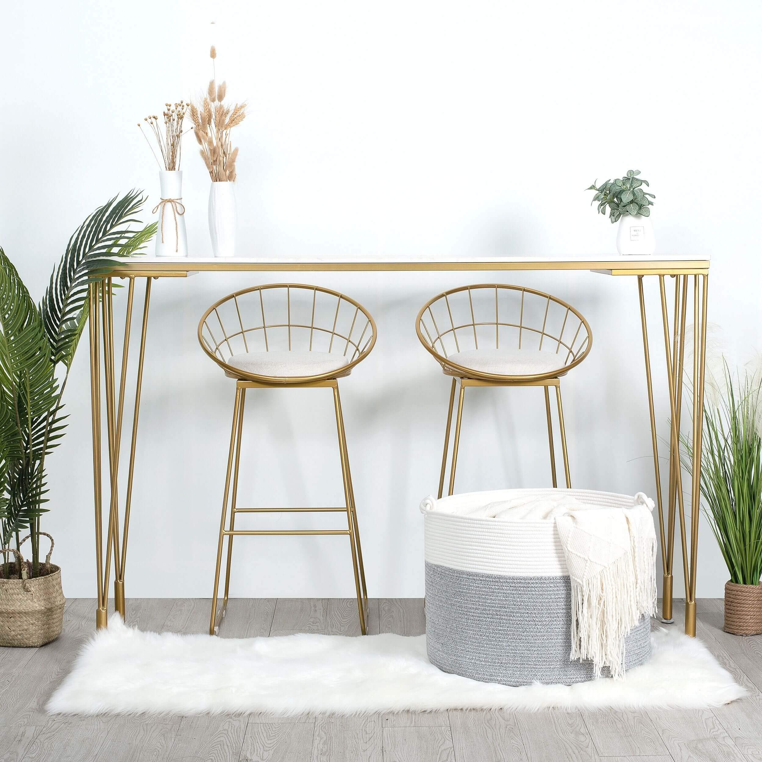 MINTWOOD Design basket handles reinforced stitching enables carrying heavy laundry with comfort