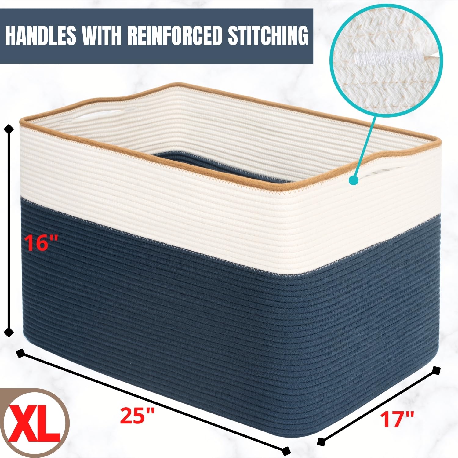 MINTWOOD Design 112L blanket basket in entryway for shoe storage