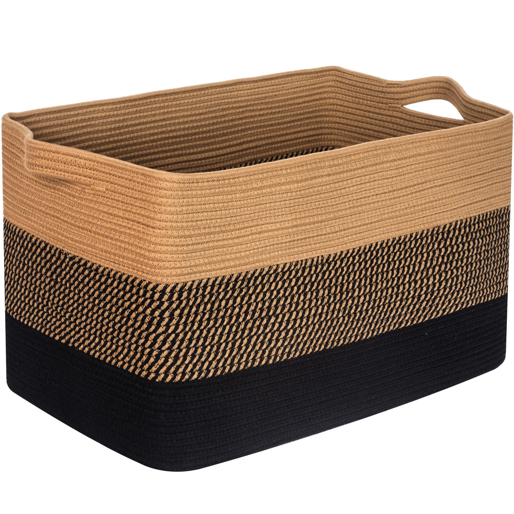 MINTWOOD Design blanket basket presented as a thoughtful housewarming gift