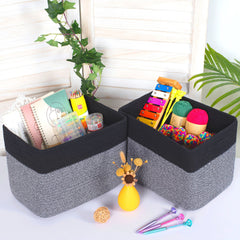 MINTWOOD Design 3-Pack Baskets used in a classroom for supplies.