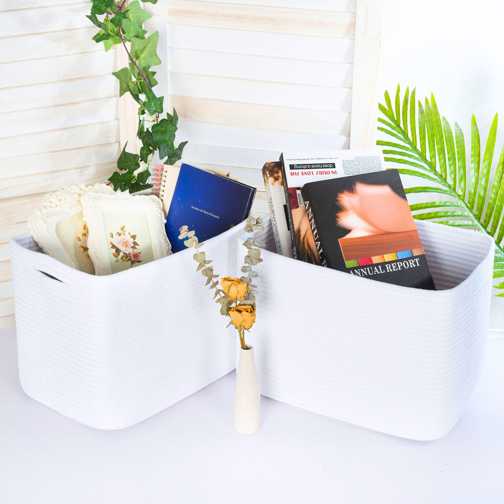 MINTWOOD Design soft-edged woven basket close-up highlights craftsmanship and safe storage.