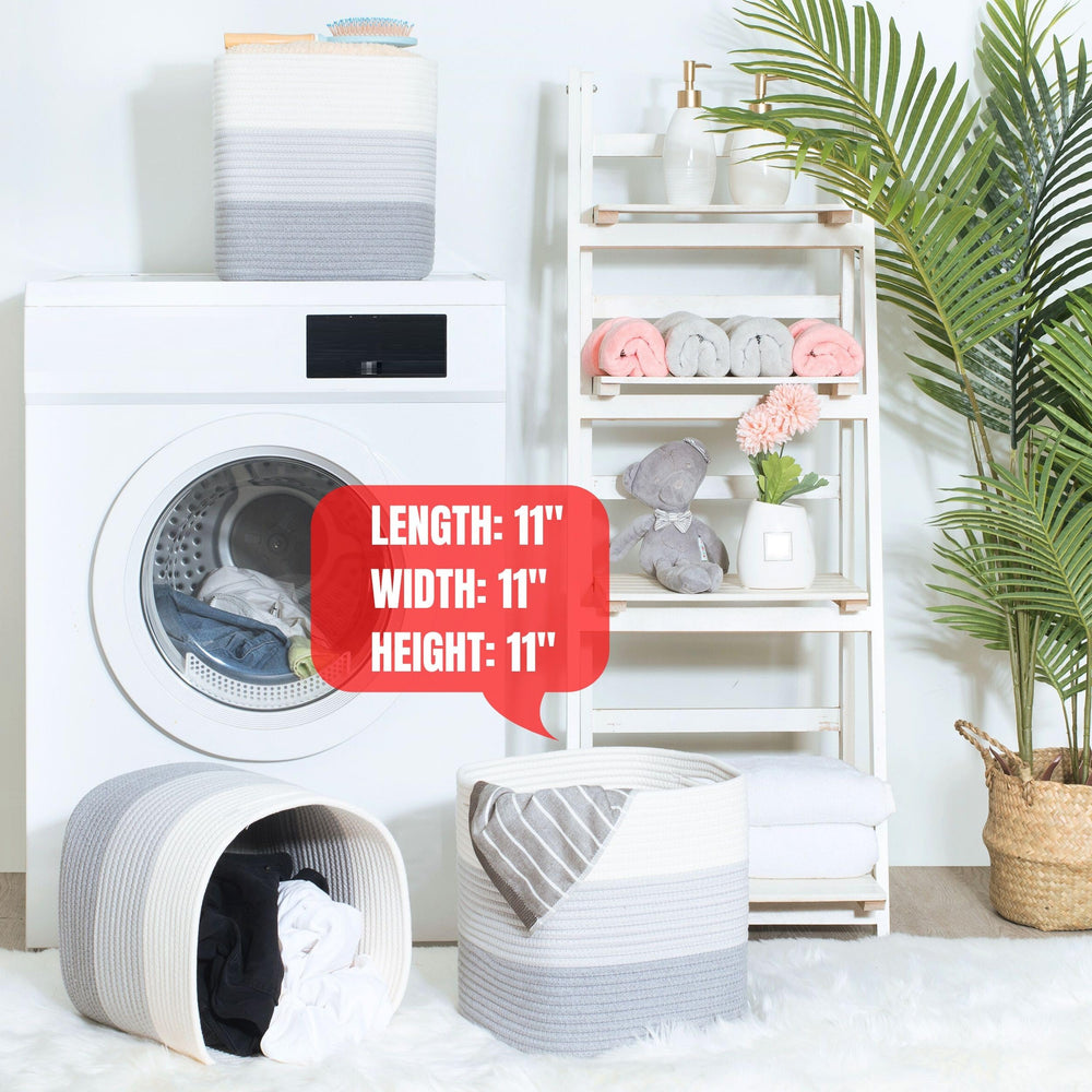 MINTWOOD Design cube bin 11x11 closet-stacking shows compact, versatile cubes for wardrobes.