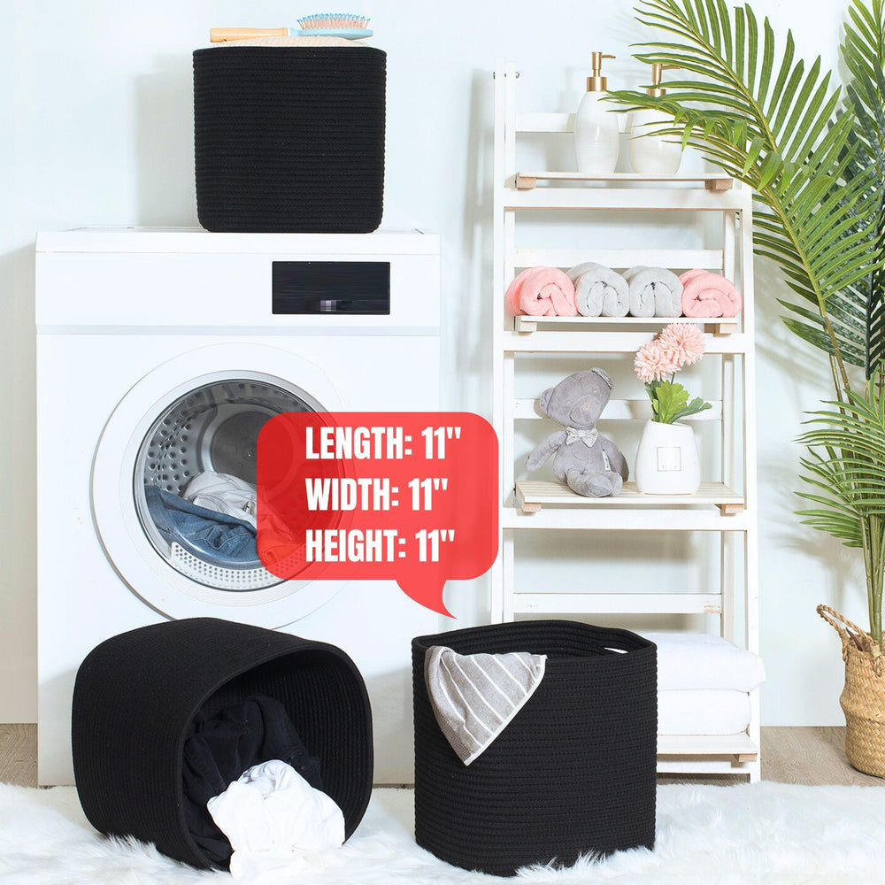 MINTWOOD Design 3-Pack with slit handles for easy pull from shelves