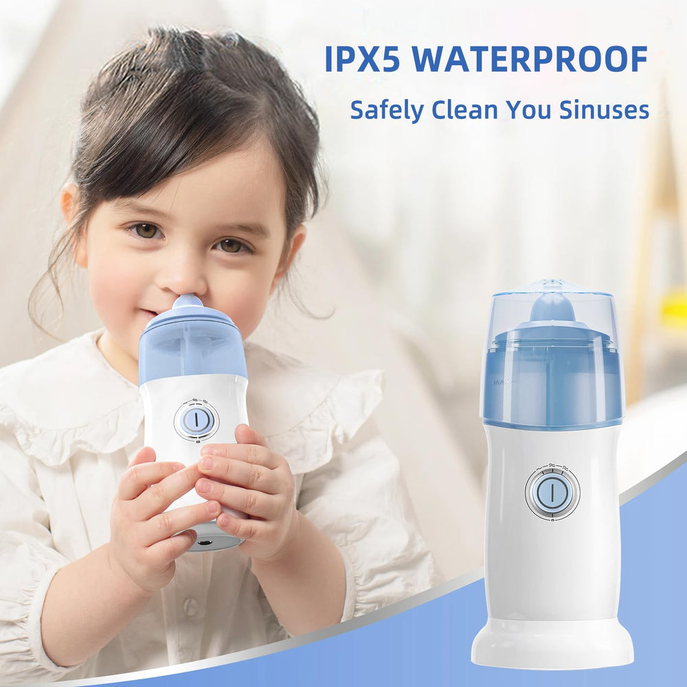 MIORIT electric nasal spray irrigator overview highlights three modes for different needs