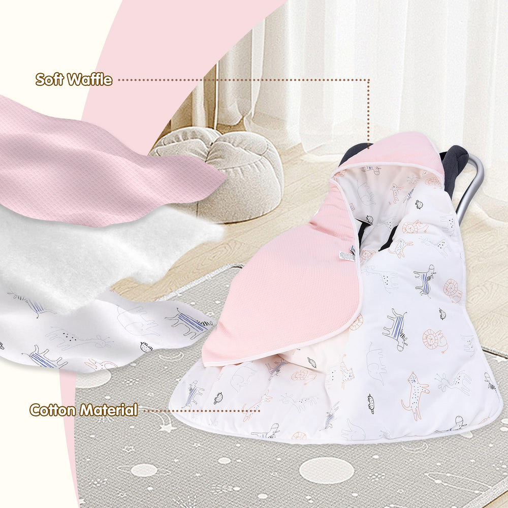 Miracle Baby quilted waffle texture adds extra warmth without overheating.