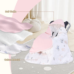 Miracle Baby quilted waffle texture adds extra warmth without overheating.