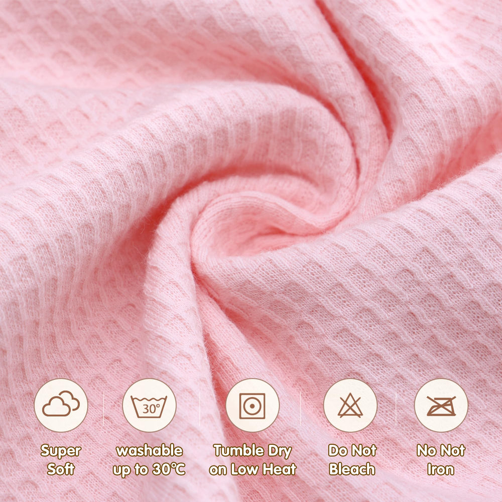 Miracle Baby swaddle blanket soft cotton interior emphasizes gentle skin comfort.