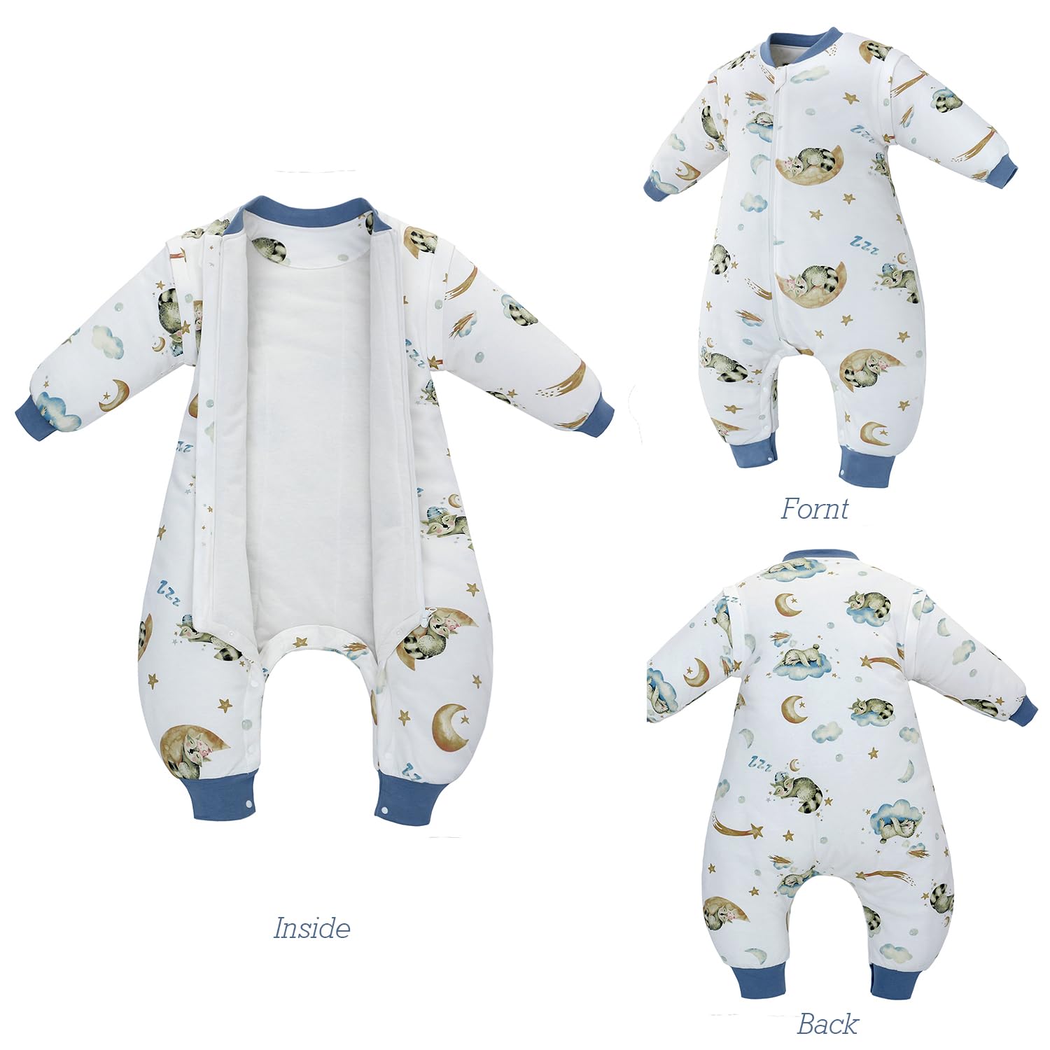 Miracle Baby detachable sleeves illustrate versatile climate adaptation.
