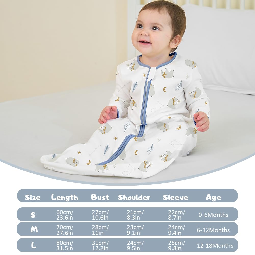 Miracle Baby sleep sack is machine washable and easy to care for.