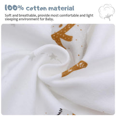 Miracle Baby long sleeve sleep sack with two-way zipper for quick diaper changes