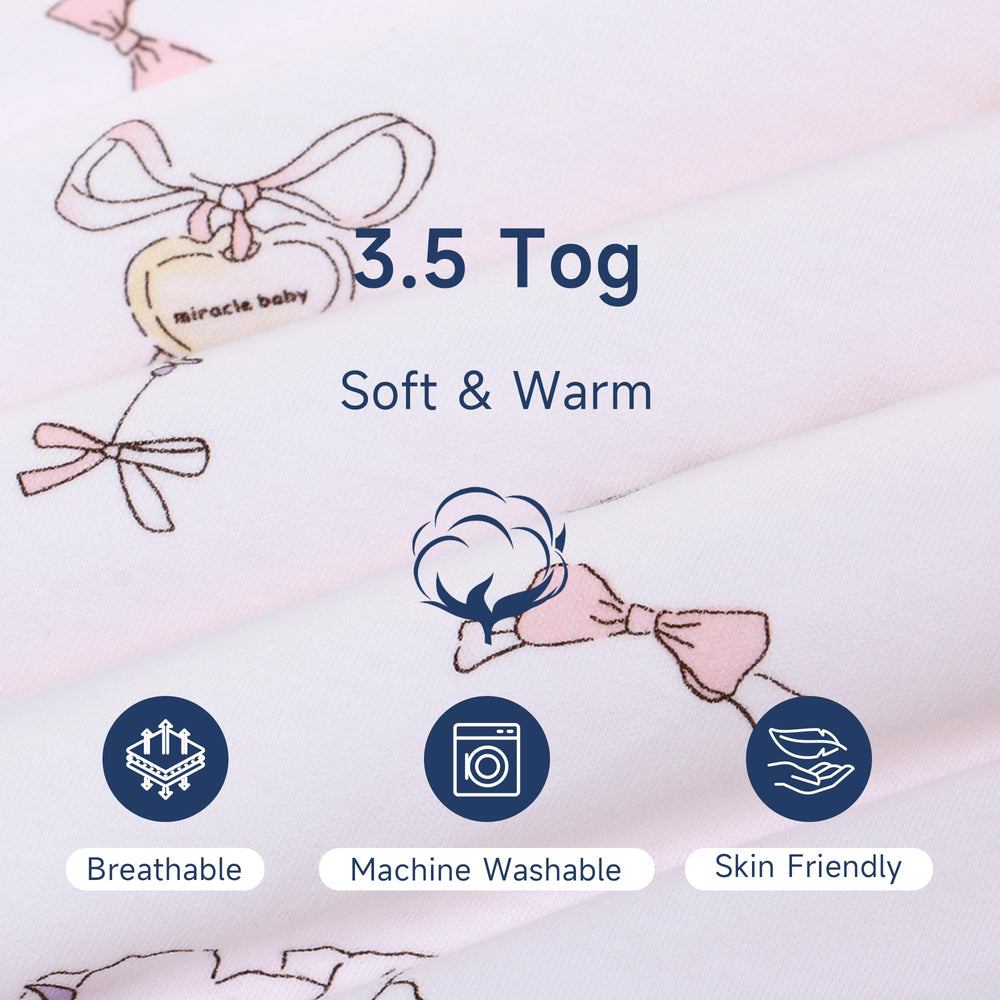 Miracle Baby sleep sack 3.5 tog warmth for winter nights