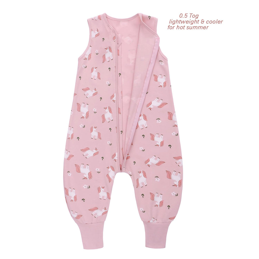 Miracle Baby Sleep Sack dual-zip-guard provides easy access with chin protection.