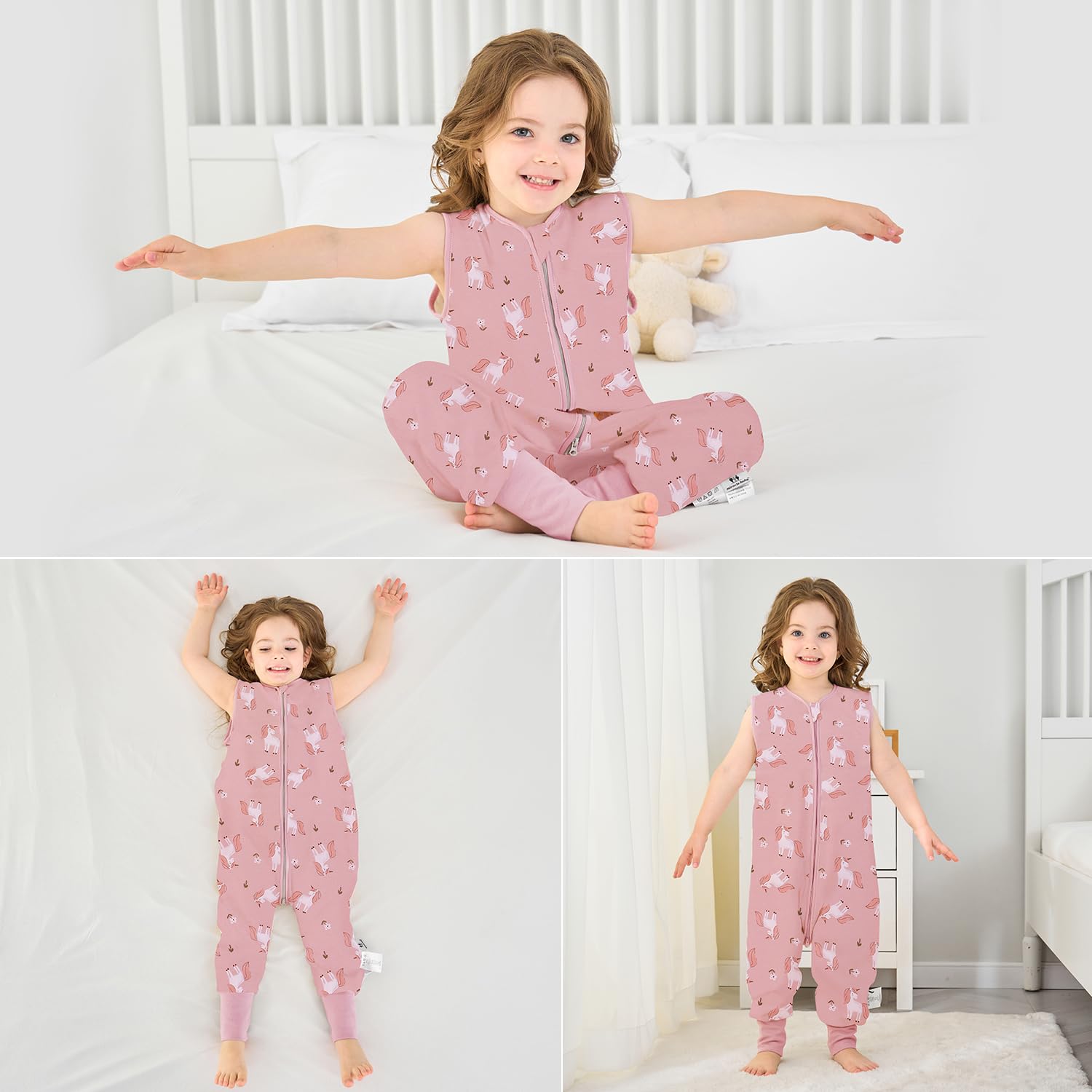 Miracle Baby Sleep Sack machine-washable stays soft after every wash.