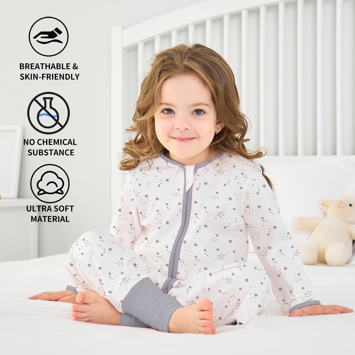 Miracle Baby Sleep Sack size options help find a growing kid's perfect fit
