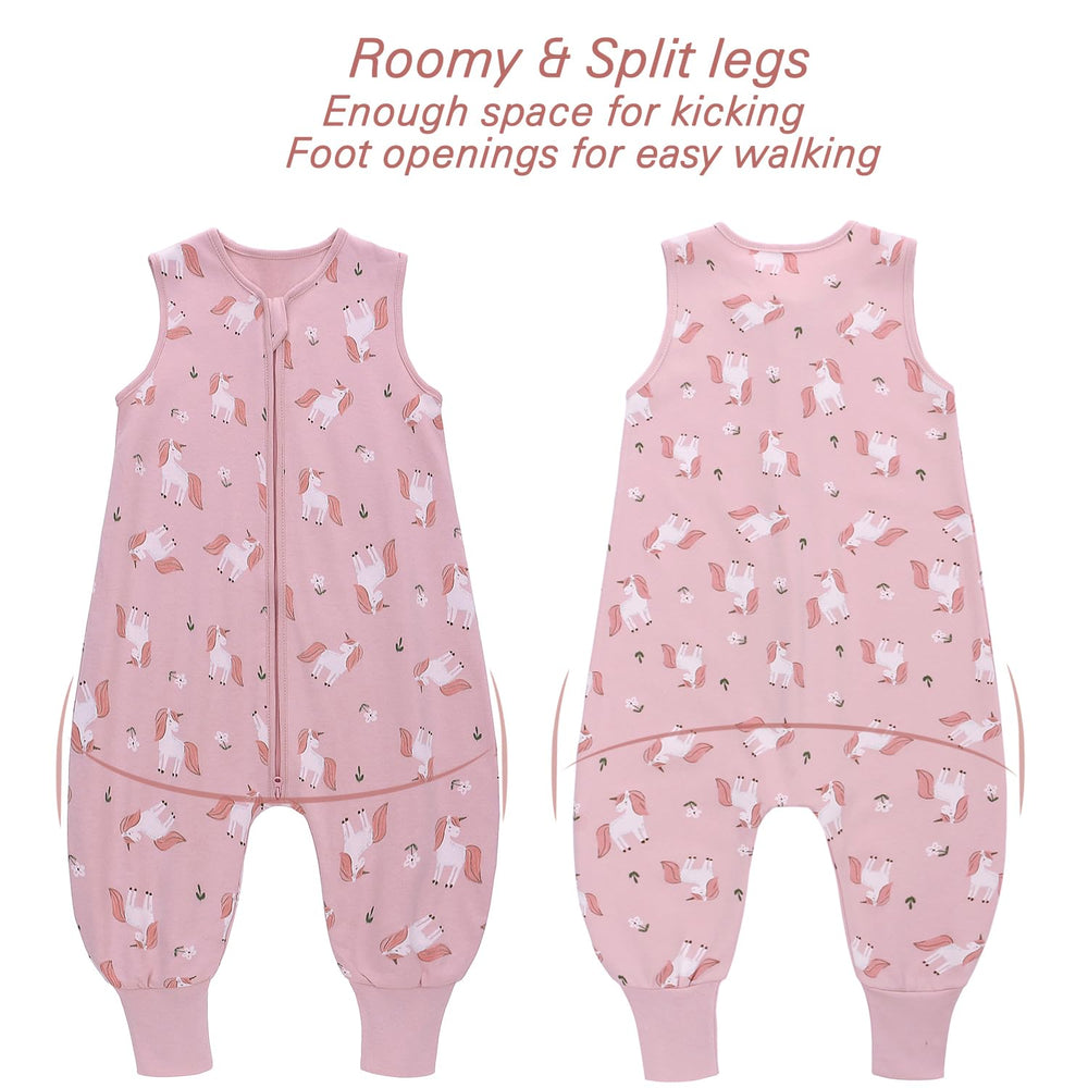 Miracle Baby Sleep Sack sleeveless design helps regulate warmth during sleep.
