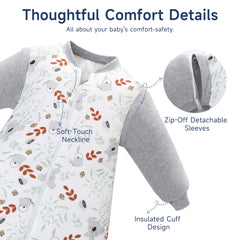 Miracle Baby Sleep Sack close-up of soft cotton outer and lining