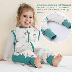 Miracle Baby triple-zipper system enables quick diaper changes.