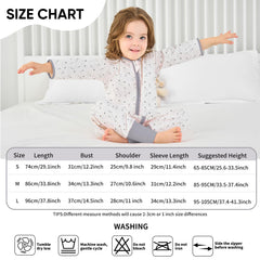 Miracle Baby Sleep Sack with Feet two-way zipper open enables easy diaper changes while staying cozy