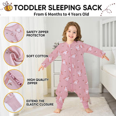Miracle Baby Sleep Sack with Feet zipper protector guards delicate skin during use
