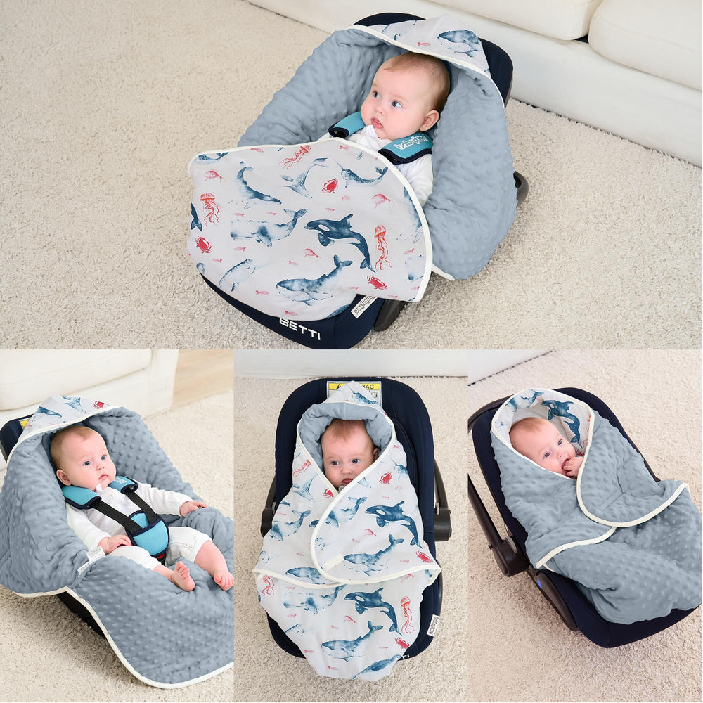 Miracle Baby Swaddle machine-washable care keeps cleaning simple.