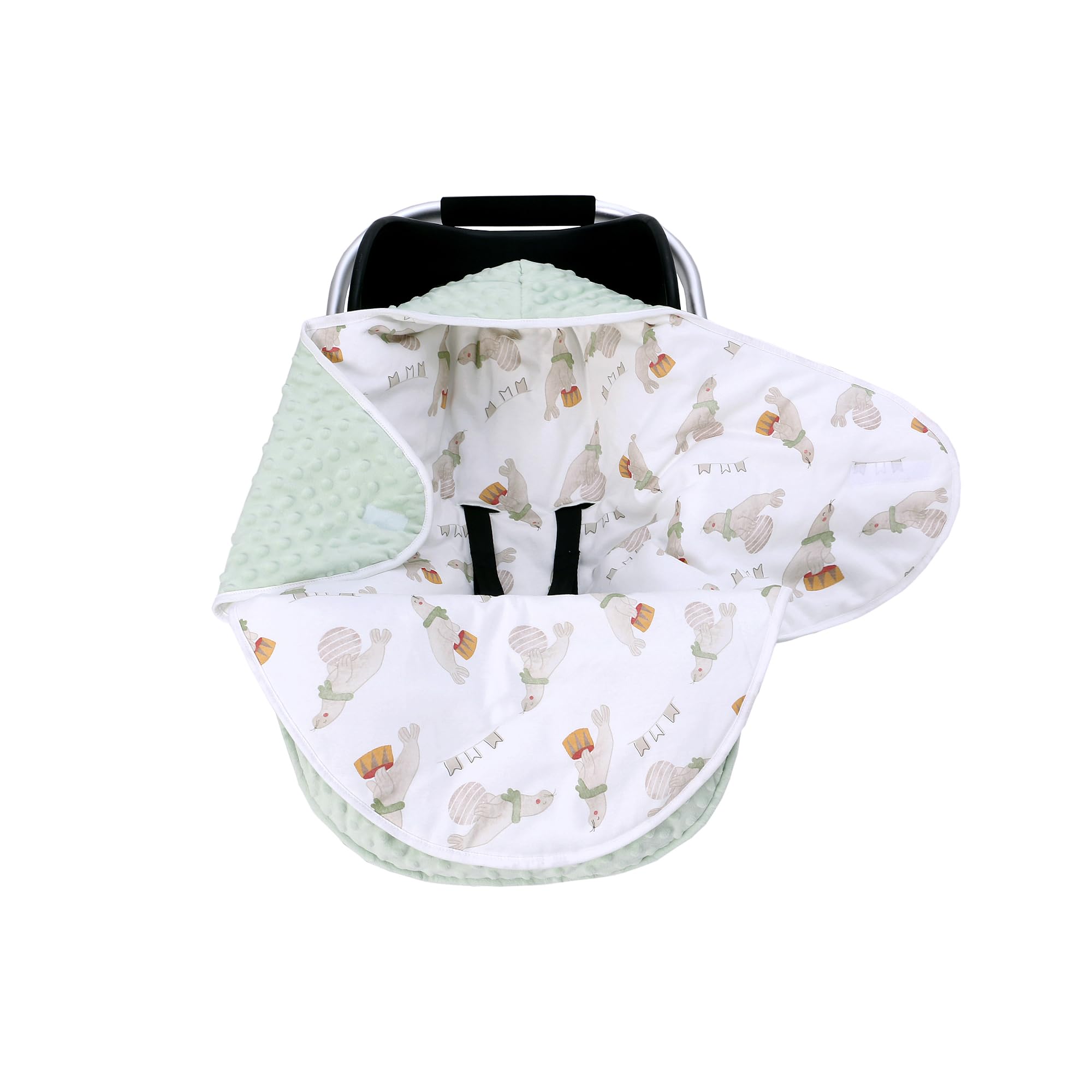 Miracle Baby Swaddle blanket soft cotton texture for gentle skin comfort