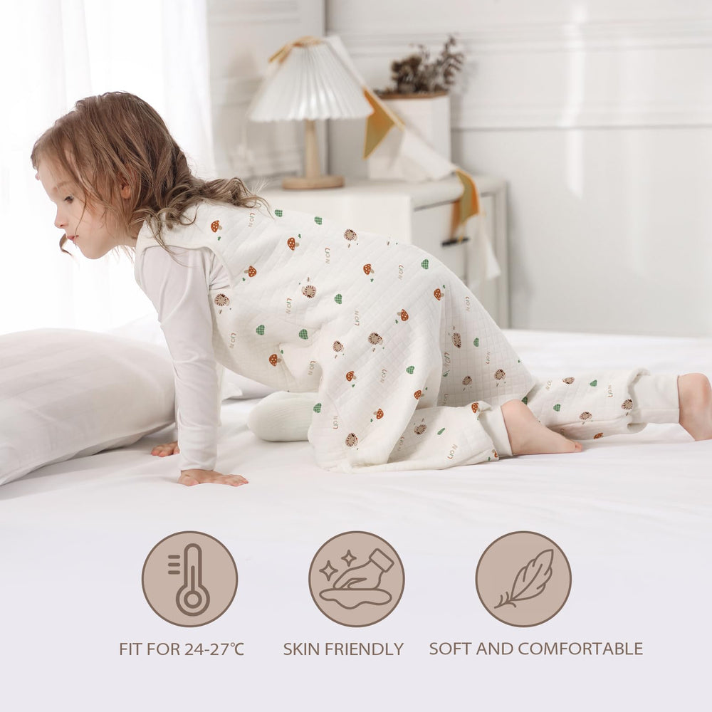Miracle Baby sleeveless armholes promote unrestricted mobility during play