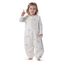 Miracle Baby Toddler Sleep Sack Bear front view for all-season comfort.