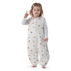 Miracle Baby Toddler Sleep Sack with Feet Lion front view for all-season comfort