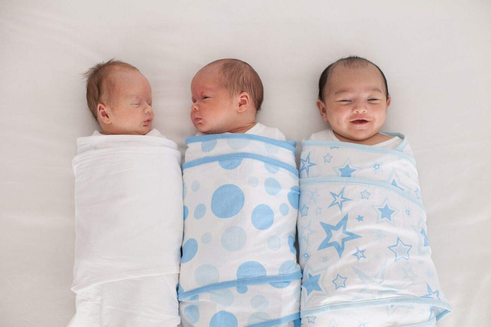 Miracle Blanket swaddle arms snug-fit shows secure arm positioning for gentle rest