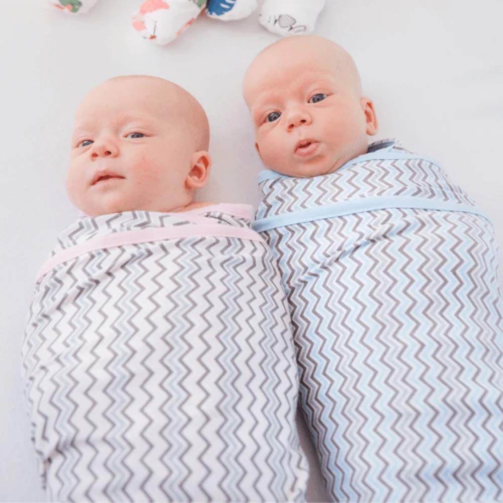 Miracle Blanket Swaddle Wrap no-fasteners design prevents unraveling through the night.