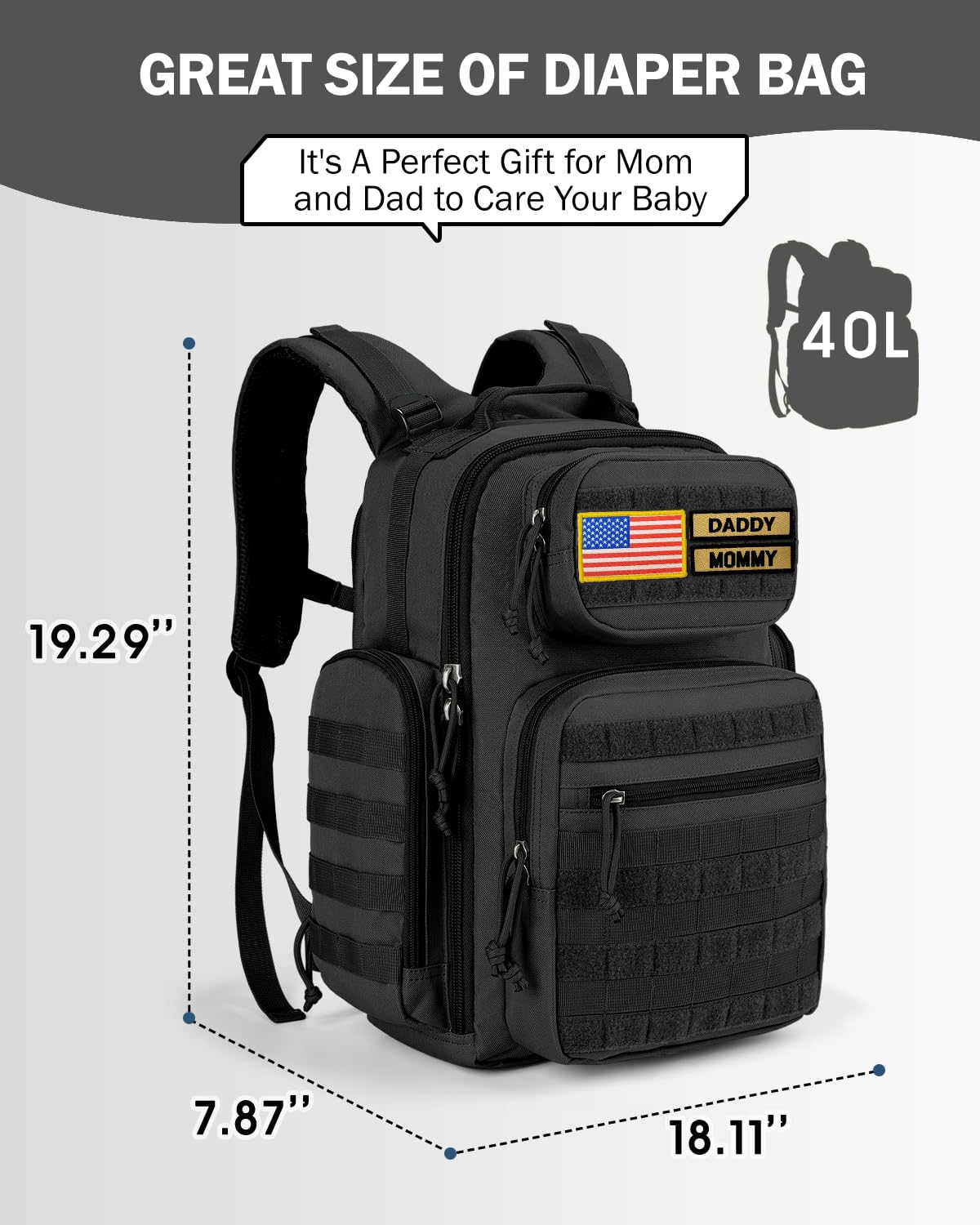 MIRACOL tactical on-the-go organization for trips and errands