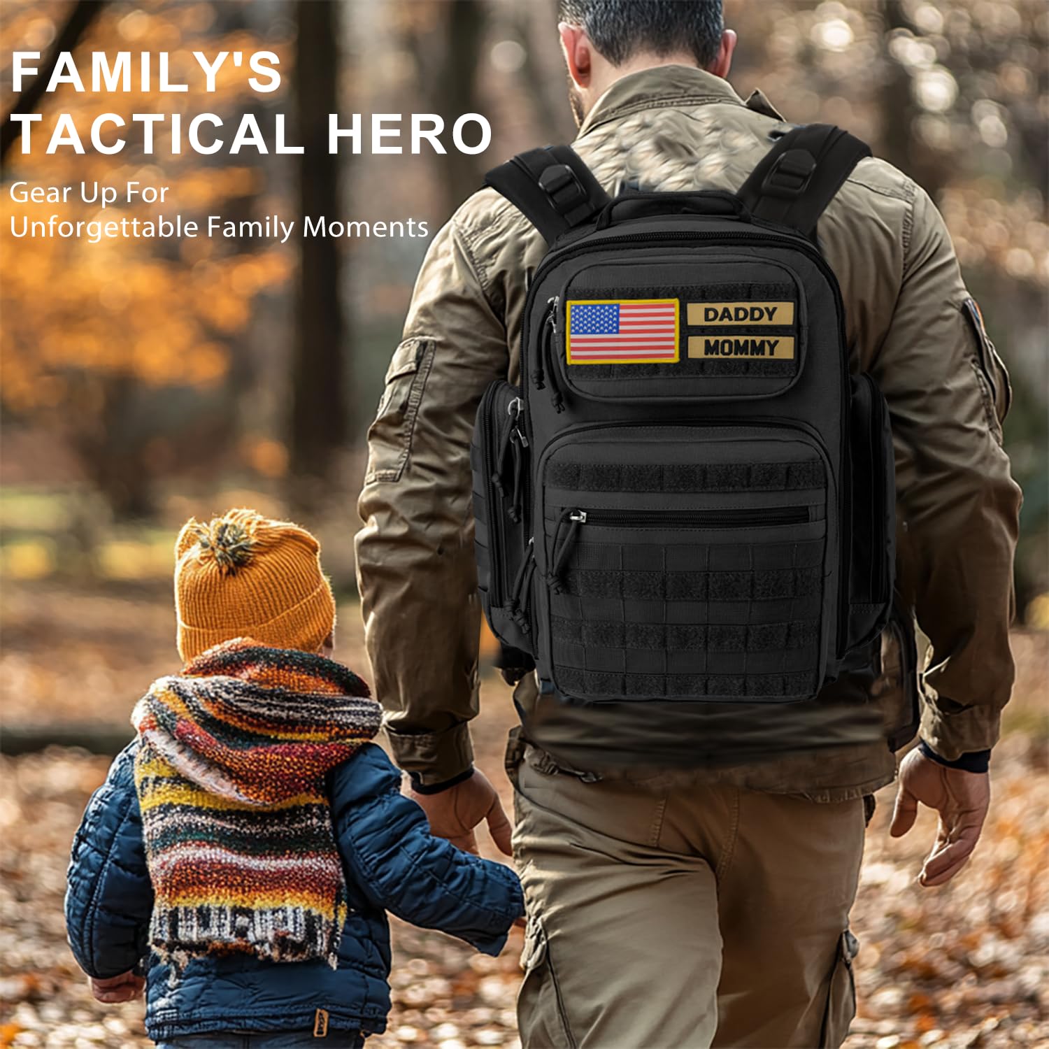 MIRACOL back anti-theft pocket shows secure storage during outdoor outings