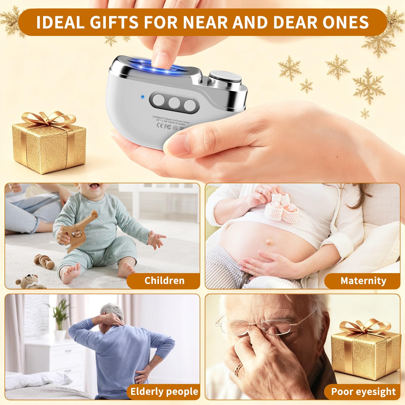 MIRAIWATIMO kid-friendly operation supports gentle trimming.