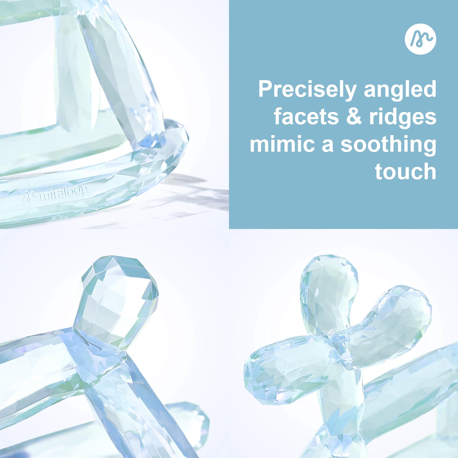 MIRALOOP Crystal Jelly Teether meets global safety standards for peace of mind